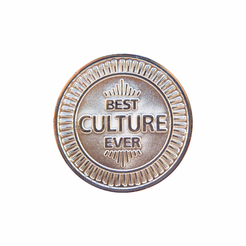 Zinc 1.5" Challenge Coin Nickel Plating