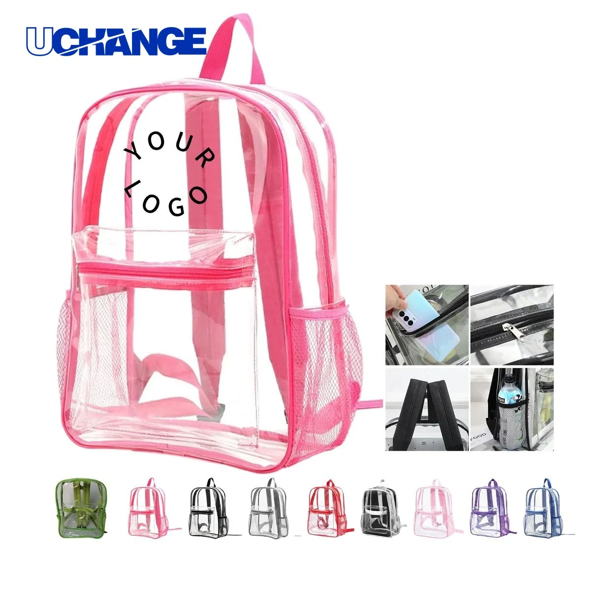 Clear Waterproof Backpack Organizer for Events 1