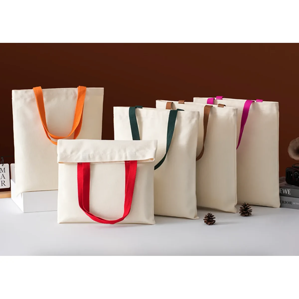 Canvs Cotton Tote Bag, custom tote bag with logo imprint 1