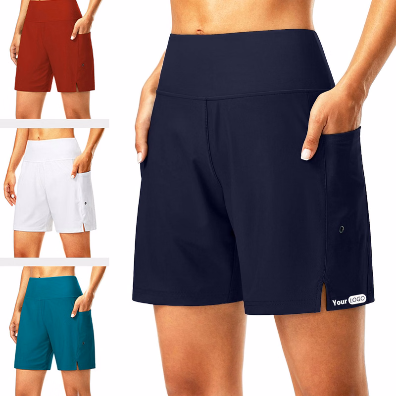 Waisted Quick Dry Beach Swimming Shorts