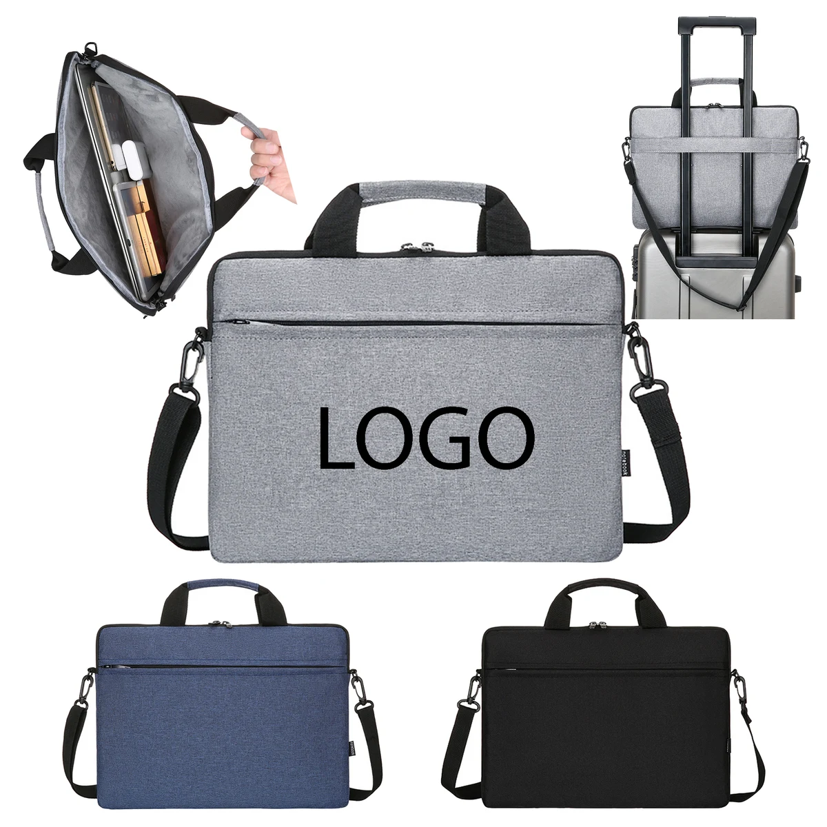 Crossbody Briefcase for Business & Everyday Use 1