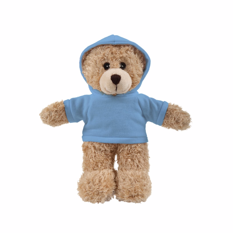 soft plush Tan Bear with hoodie