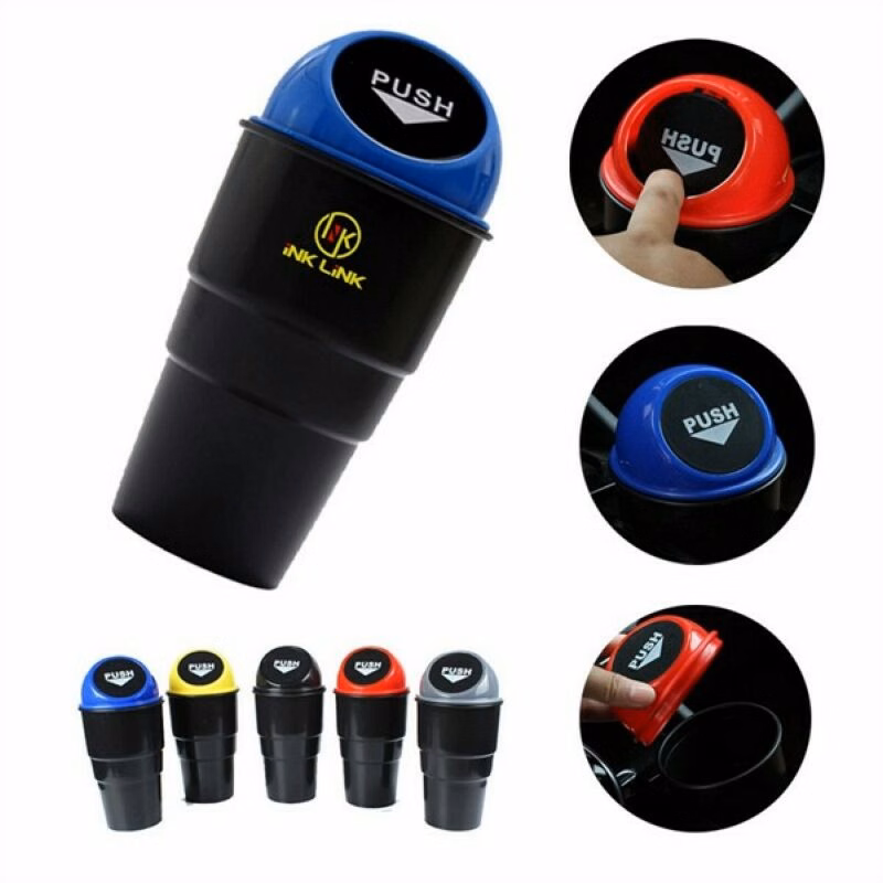 Cup Holder, Garbage Can