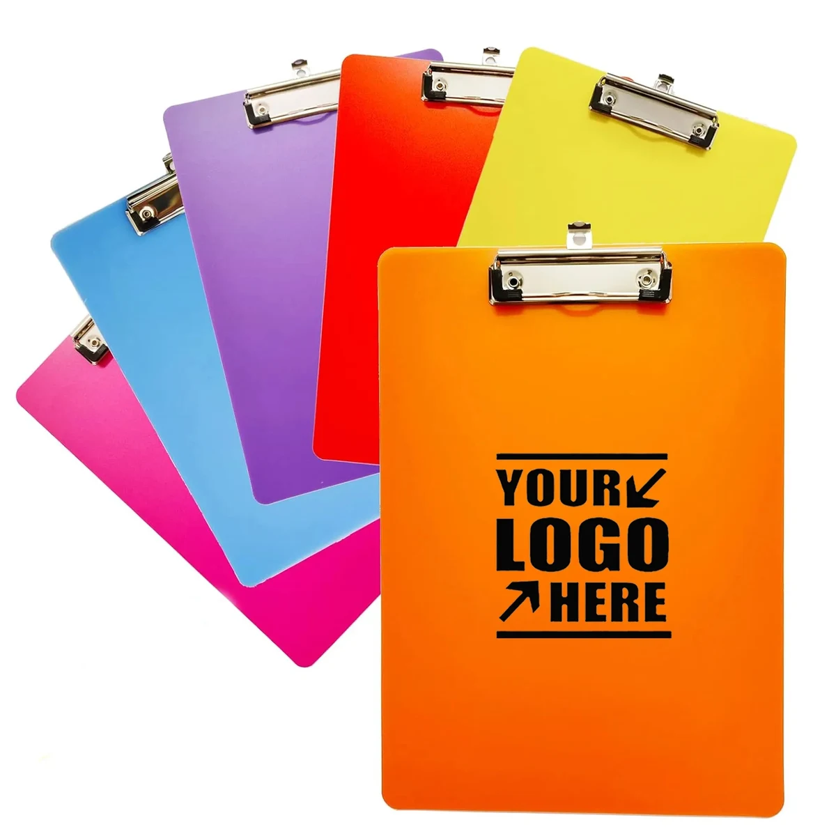 Plastic File Folder Clipboard with Metal Clip 1