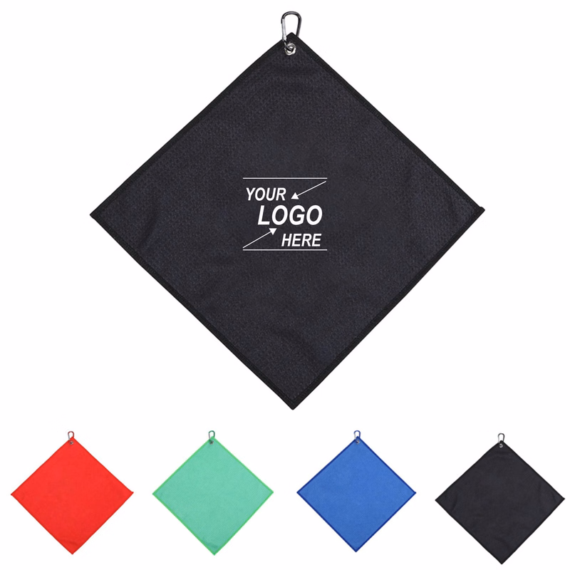Square Golf Ball Cleaning Towel (11.8"x11.8")