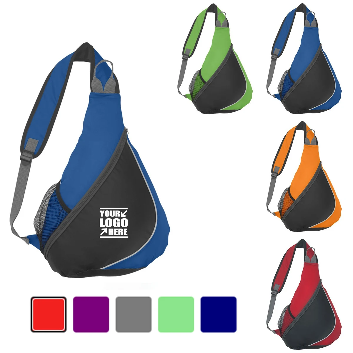 Travel Crossbody Sling Backpack 1