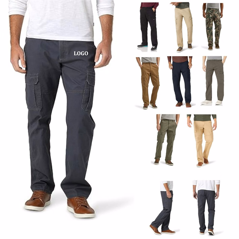 Relaxed Fit Stretch Cargo Pants