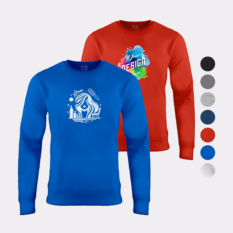 Unisex Essential Fleece Crew Neck Pullover