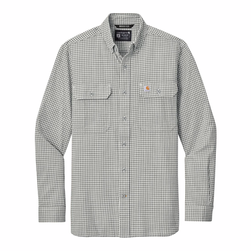 Carhartt Rugged Flex Plaid Long Sleeve Work Shirt