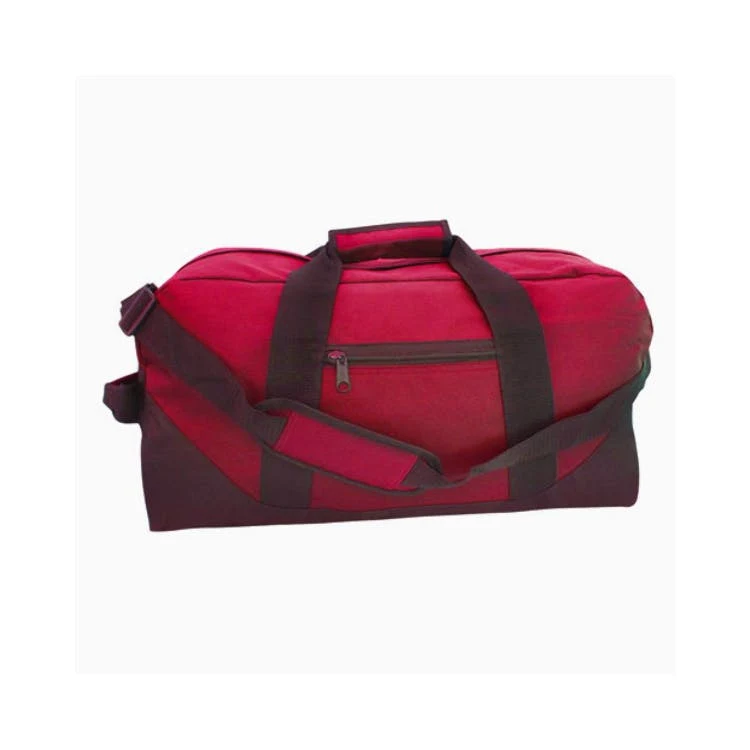 21" Duffel Bags - Red with Black 1