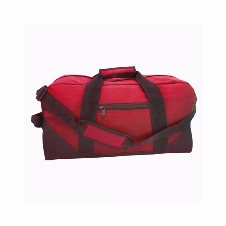 21" Duffel Bags - Red with Black