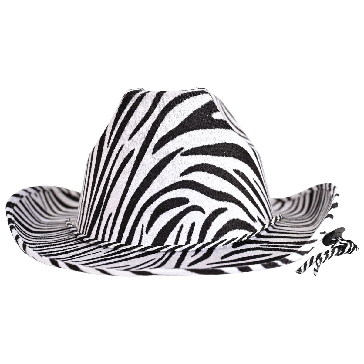 Zebra Print Cowboy Hat 1