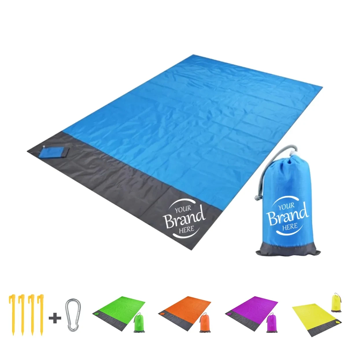 Foldable Sand Free Beach Blanket 1