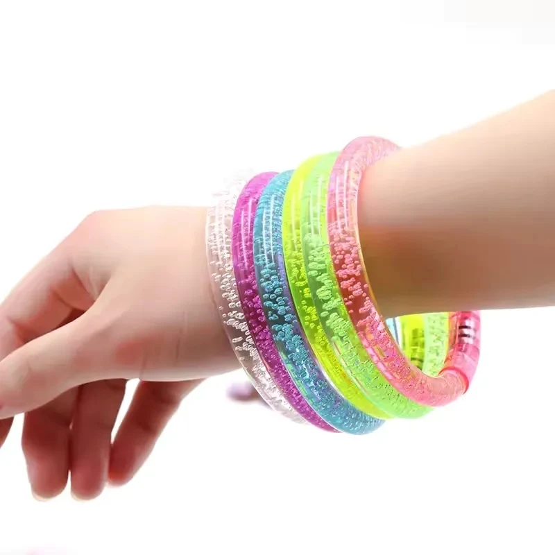 Flashing LED Lighted Bubble Bracelet 1