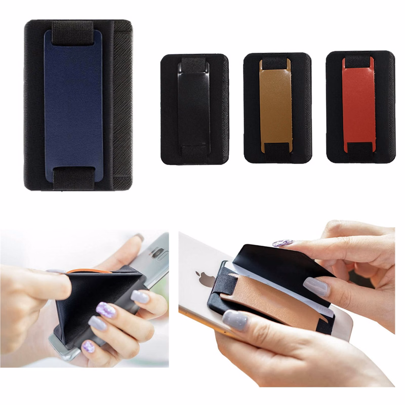 Phone Grip Card Holder With Phone Stand