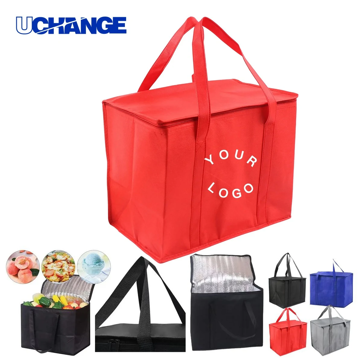 Thermal Grocery Tote Carrier for Food Transport 1