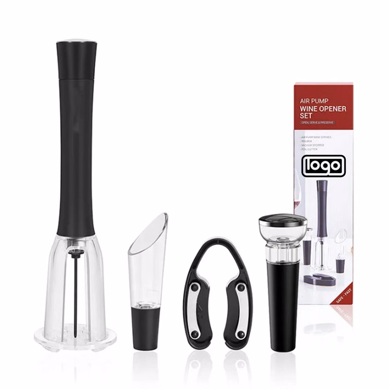 Pump Air Pressure Wine Bottle Opener Set