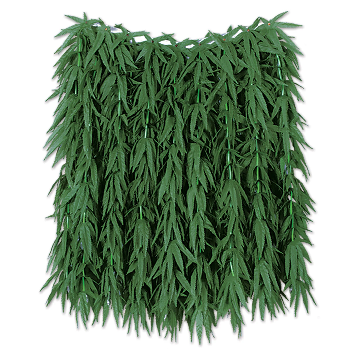 Tropical Fern Leaf Hula Skirt 1