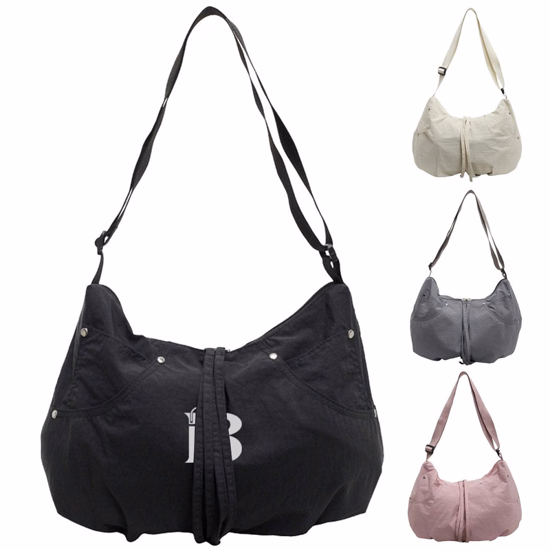Spacious Durable Polyester Crossbody Bag