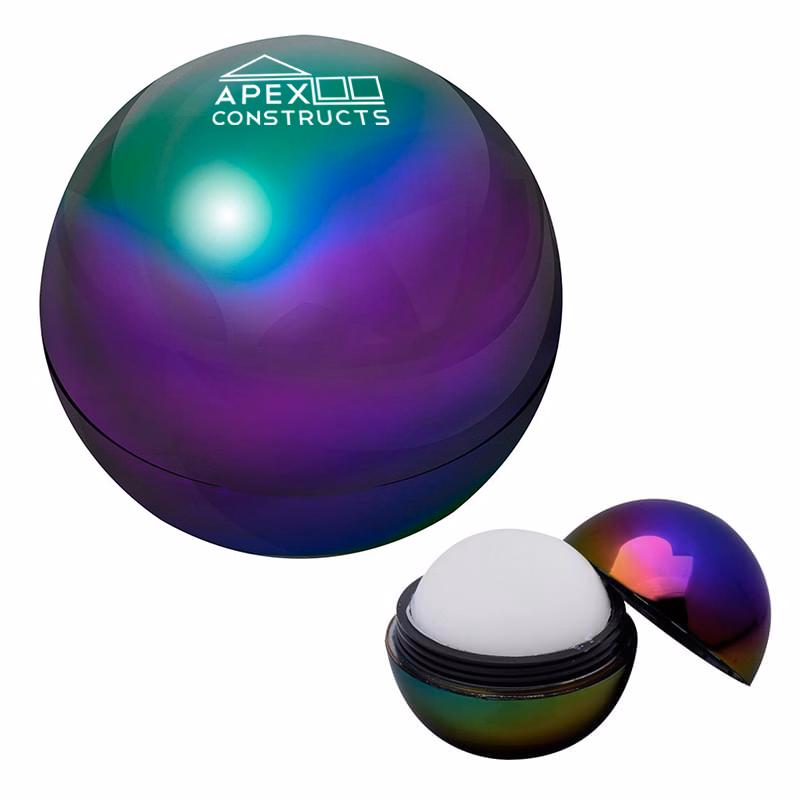 Metallic Rainbow Lip Moisturizer Ball