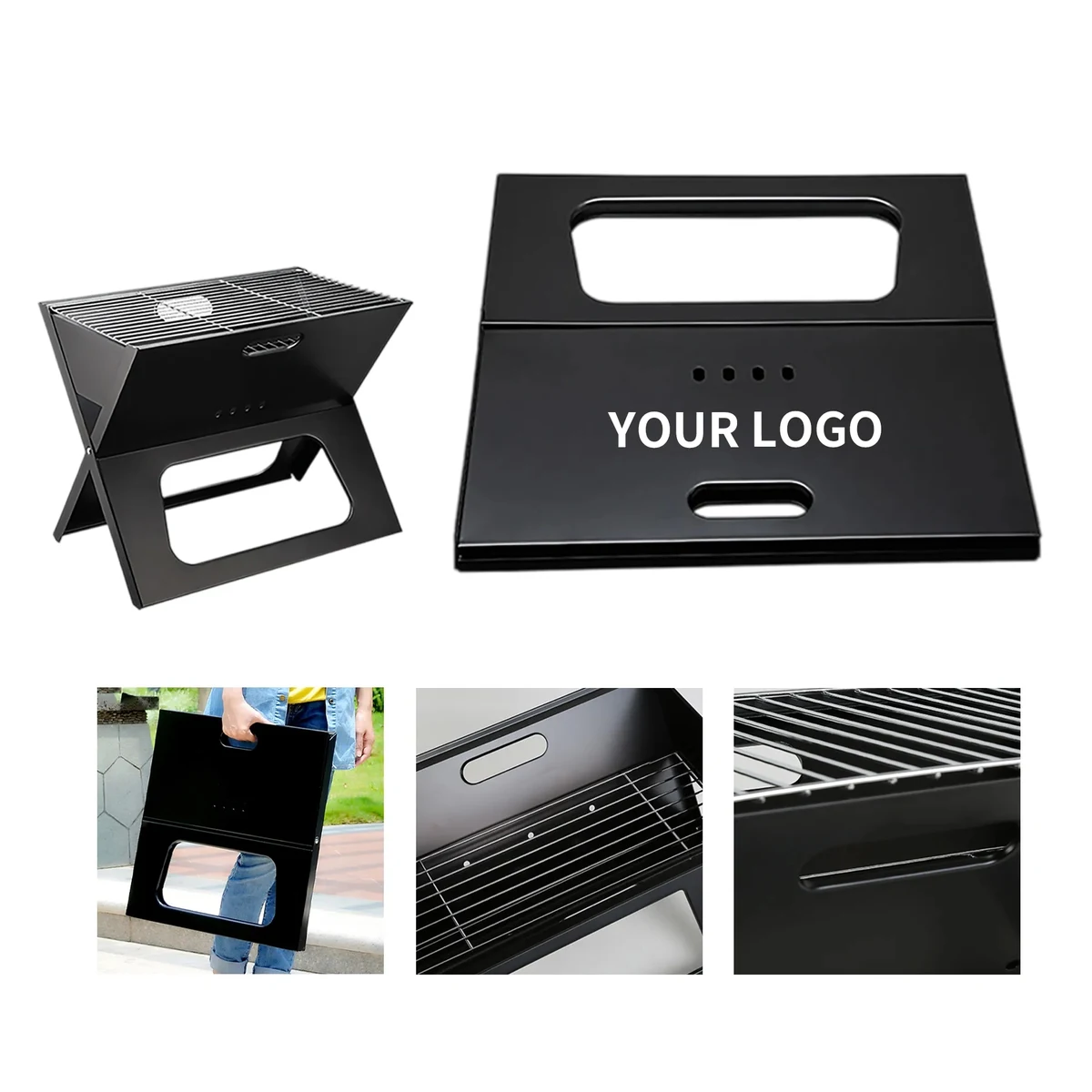 Metal Folding Grill 1