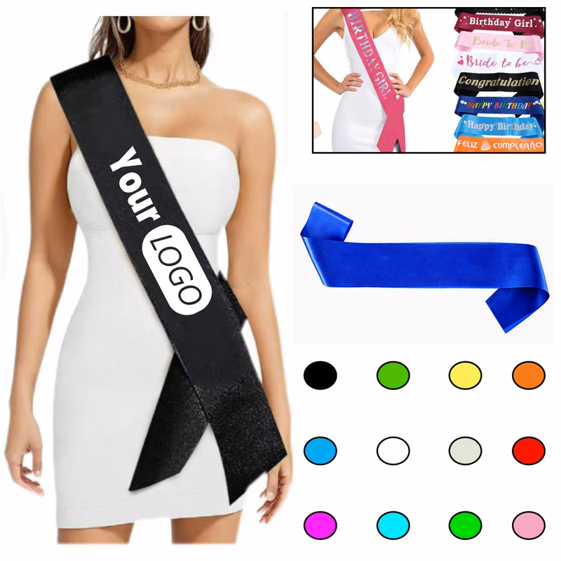 Personalized Contest Winner Sash