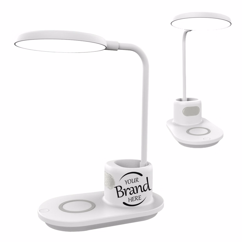 Table Lamp with Wireless Charger
