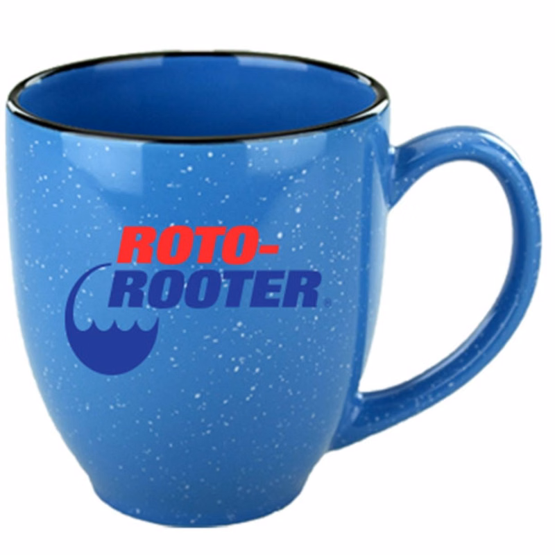 15 Oz Santa Fe Bistro Mug - Hawaiian Blue