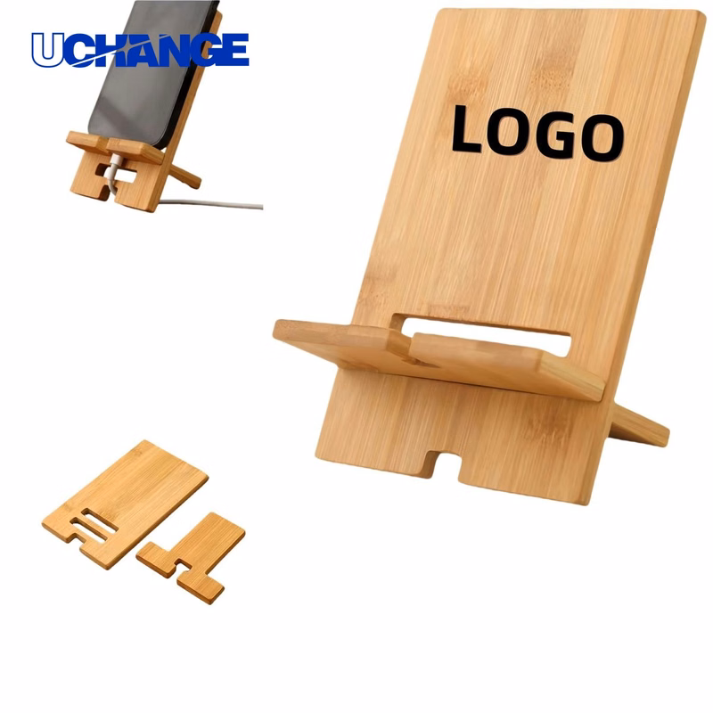 Bamboo Wood Phone Stand Holder