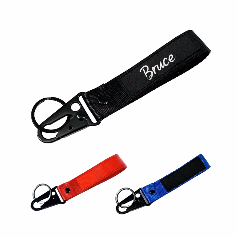 Embroidery Luggage Tag Keychain