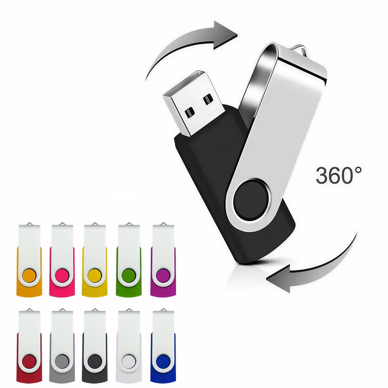 MOQ 10pcs Swivel USB Flash Drive