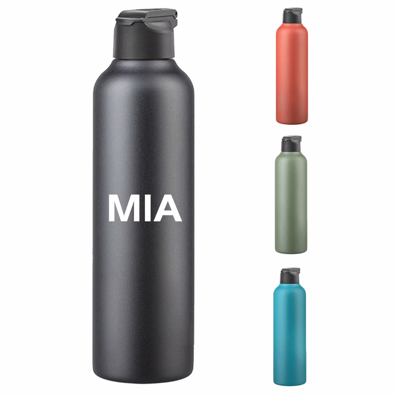 33oz stainless steel portable riding car water bottle