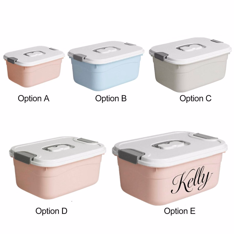 Plastic Storage Organizer Box w/ Handle