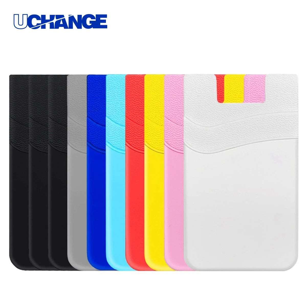 Double Layer Silicone Mobile Phone Back Sticker 1