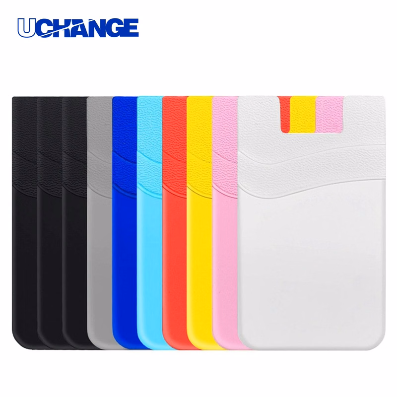 Double Layer Silicone Mobile Phone Back Sticker