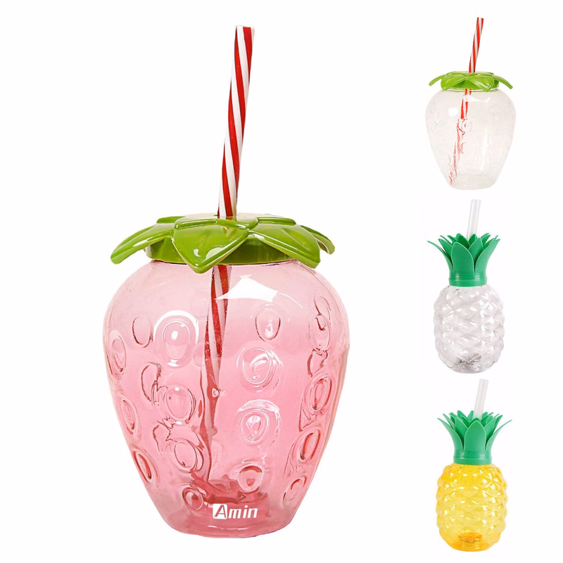 16oz Fruit Shape Plastic Cup