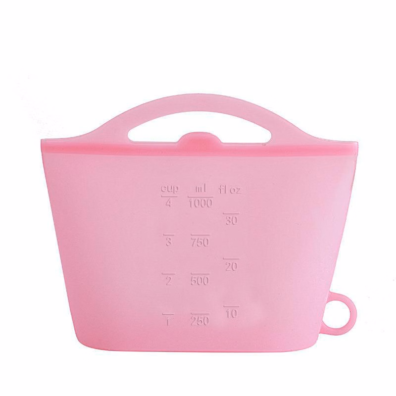 Food grade silicone fresh-keeping bag