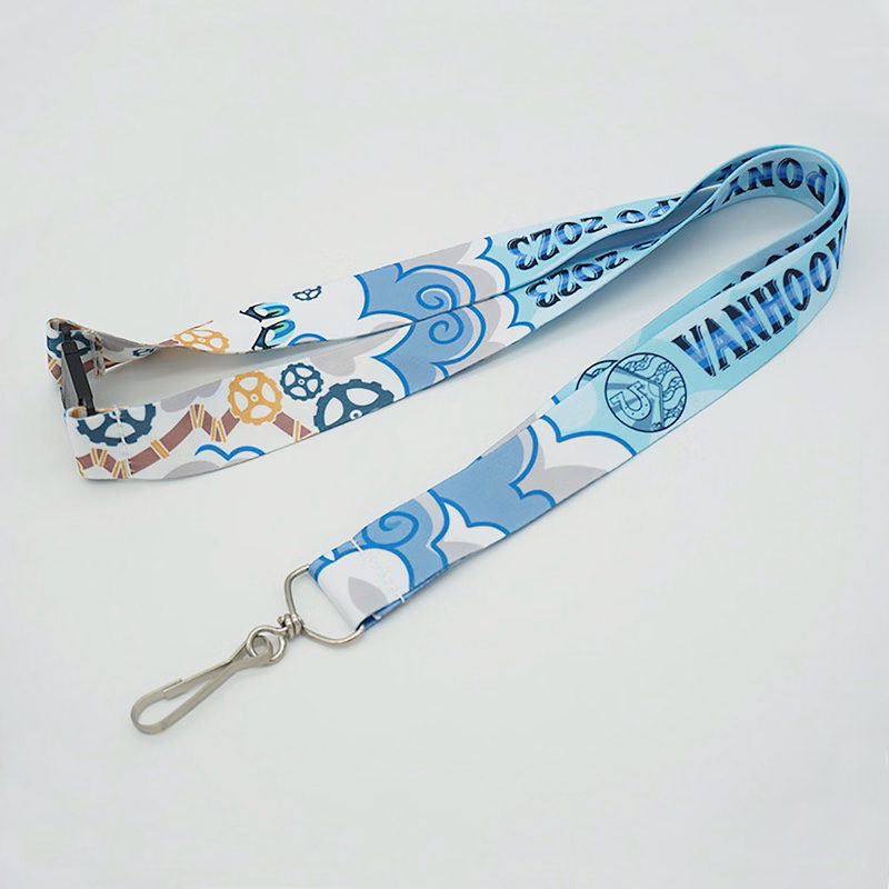 Custom Lanyard with J-Hook & Breakaway