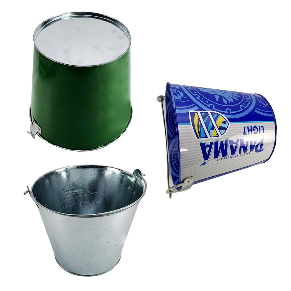 Custom Metal Ice Bucket 1