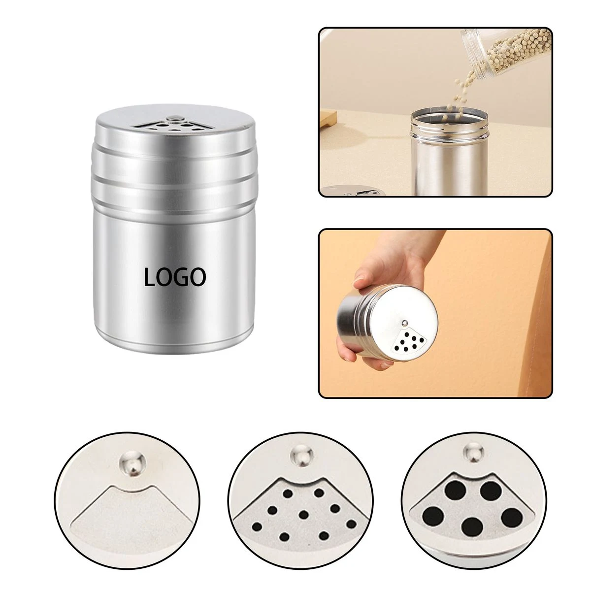 Stainless Steel Spice Dispenser 1