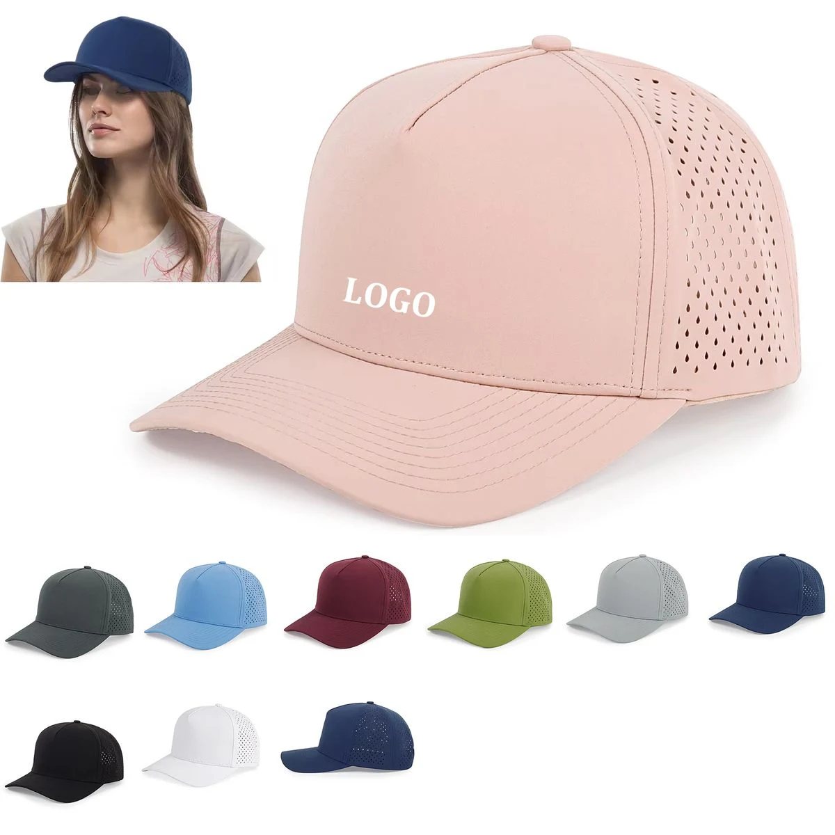 Breathable Mesh Golf Baseball Cap 1