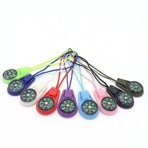 Mini Travel Mountaineering Portable Compass With Lanyard 1