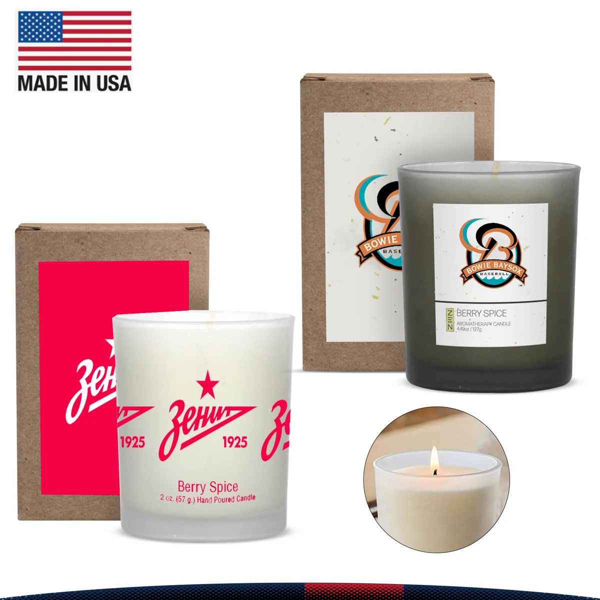 Nephele Frosted Candle 1