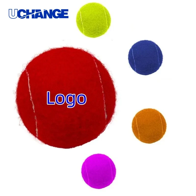 Full Color Rubber Pet Training Tennis Ball 1