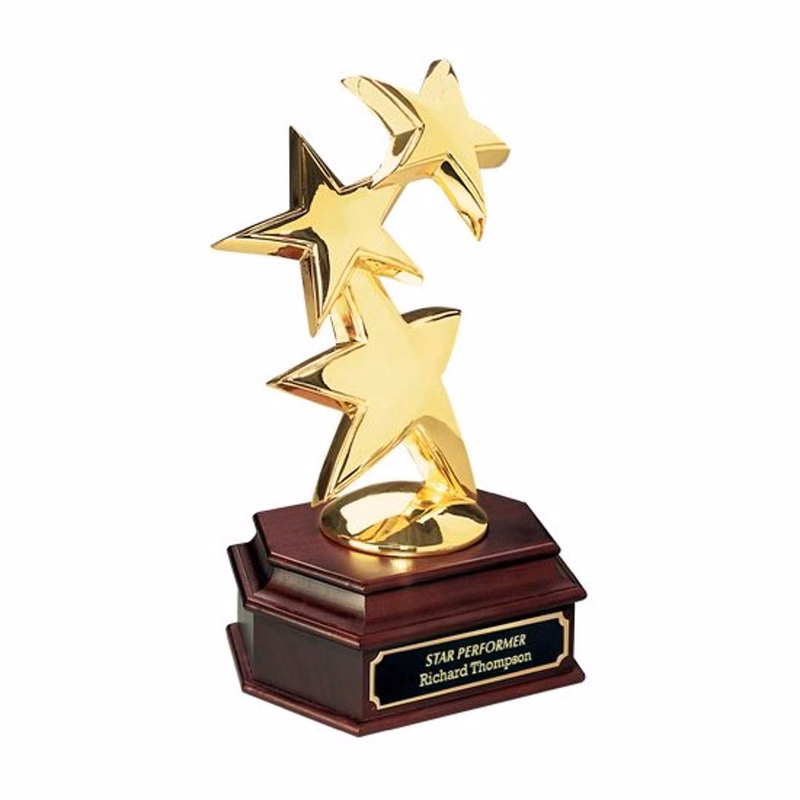 Constellation Award on Walnut