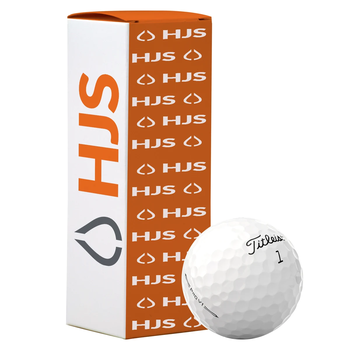 Titleist Pro V1 Golf Ball in Custom Three Ball Sleeve 1