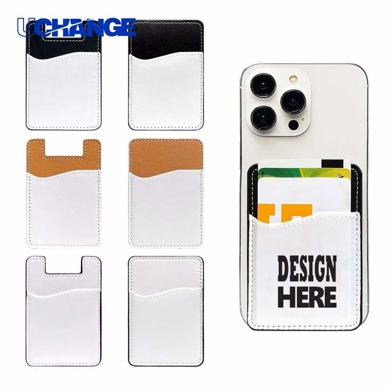 Cell Phone Leather Card Holder Wallet