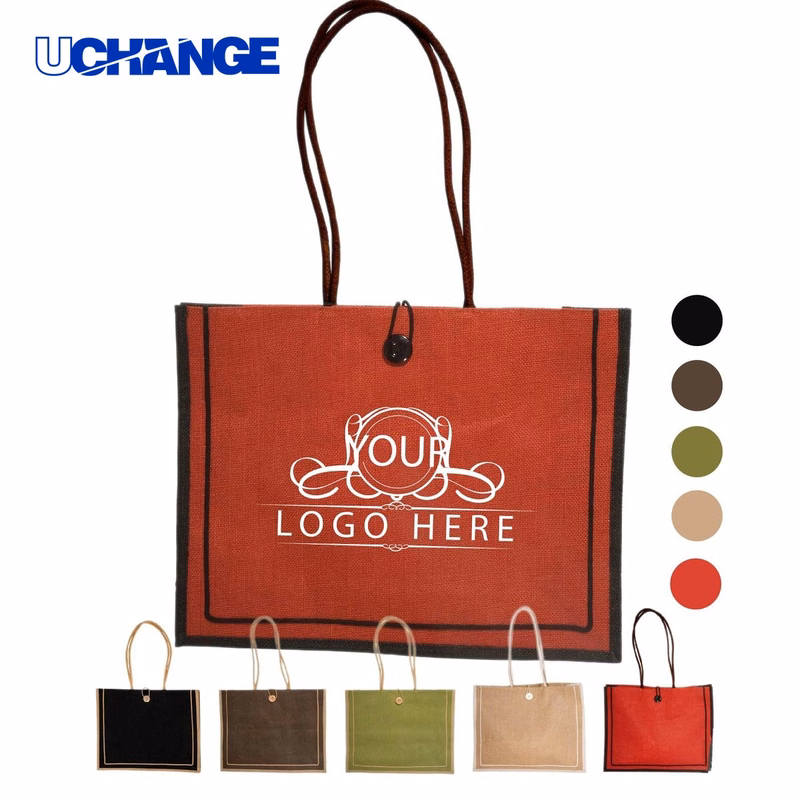 Classic Jute Tote Bag