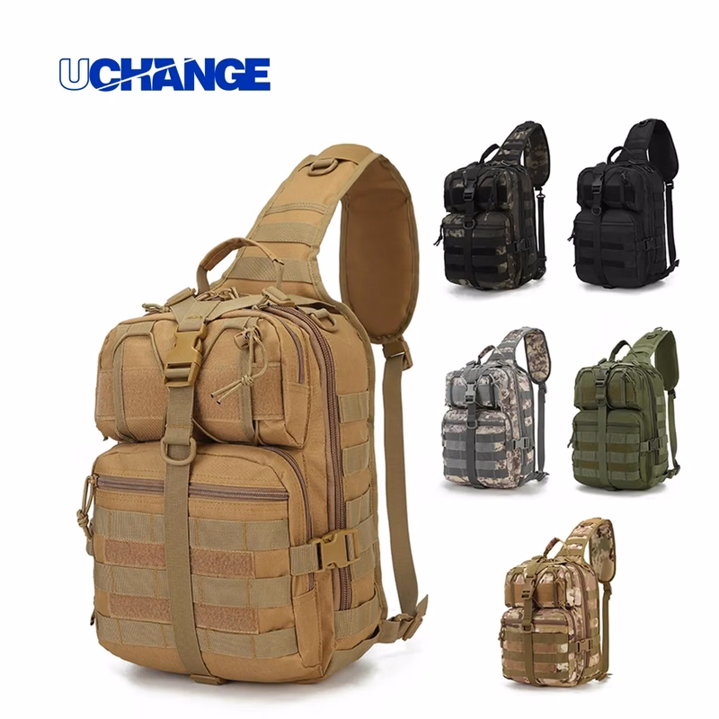 Military Tactical Outdoor MOLLE Sling Backpack Crossbody Bag