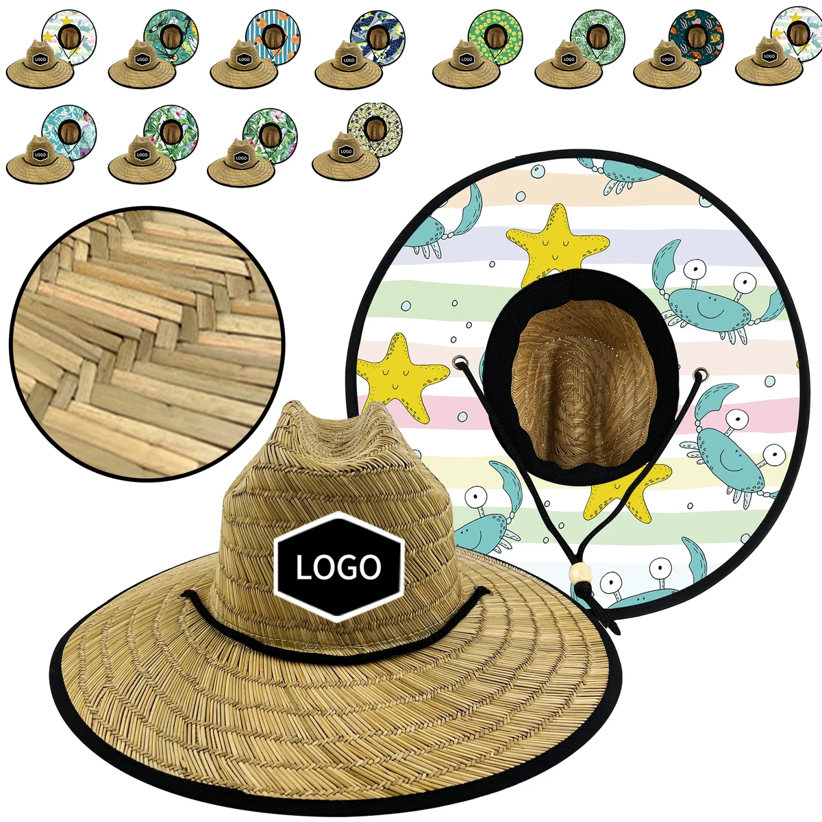 Made-to-Order Straw Hat 1